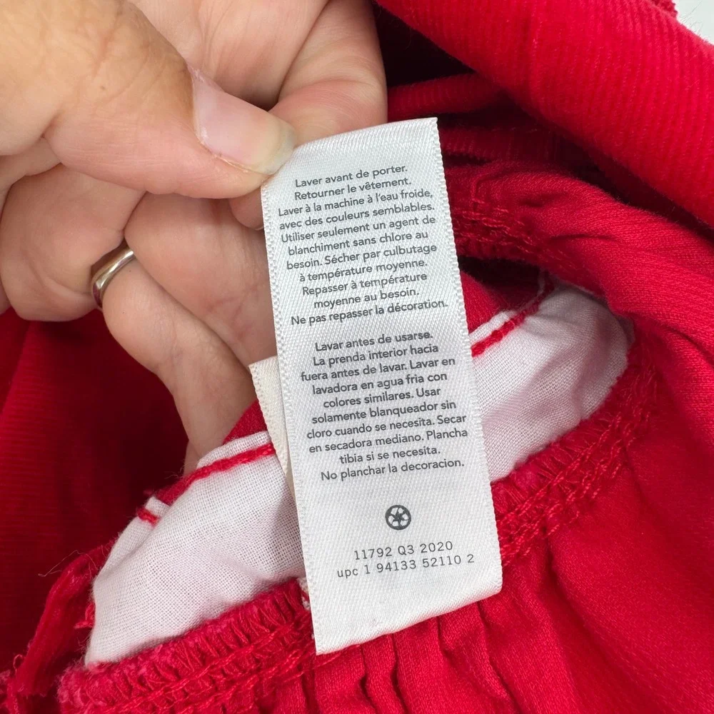 NWT OshKosh B'gosh Baby Soft Corduroy Jumper Dress Red Size 4T Casual‎ Holiday